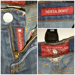 Lucky Brand womens jeans 8/29 Sofia Boot